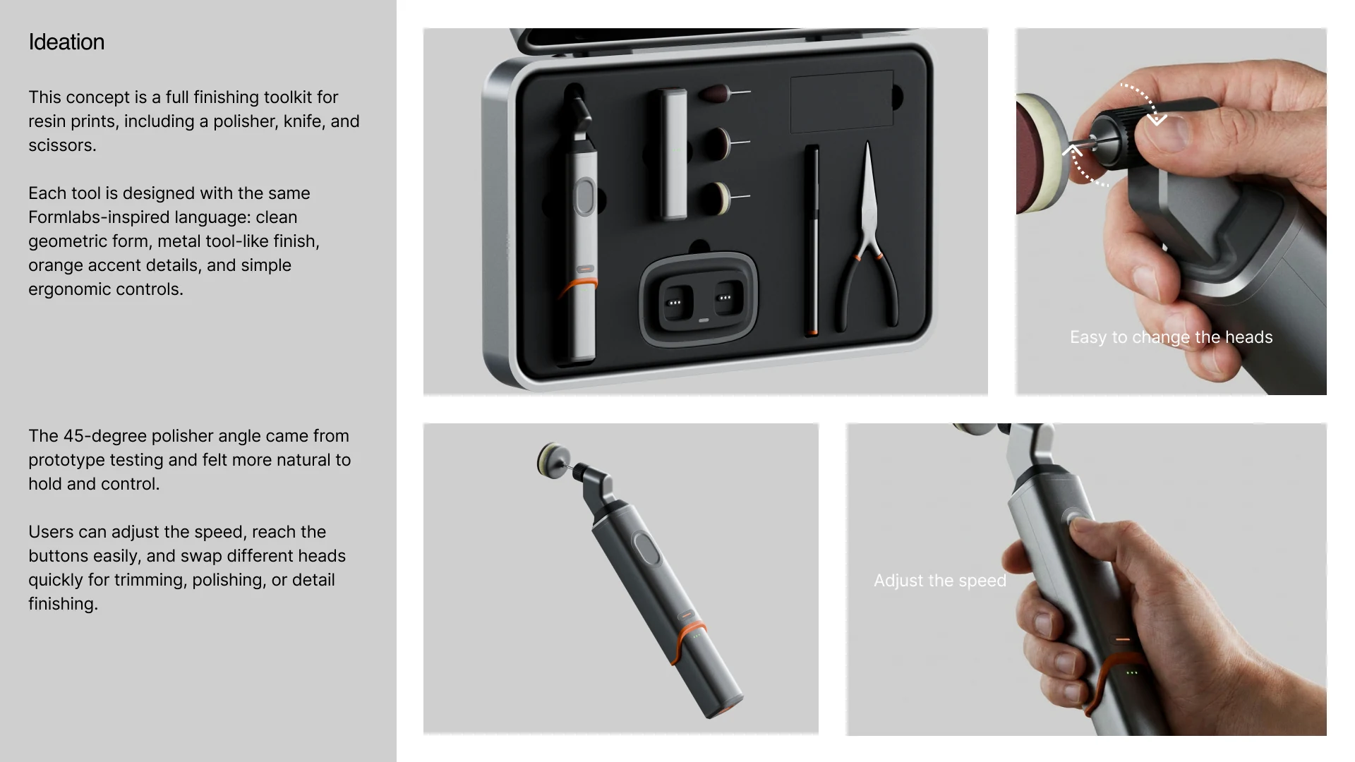 Formlabs finishing tools kit slide 6