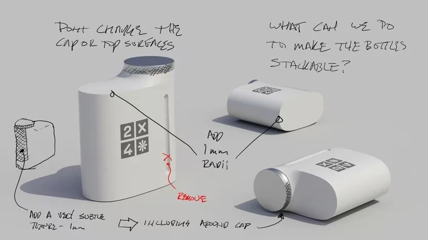 2X4 package design process 7